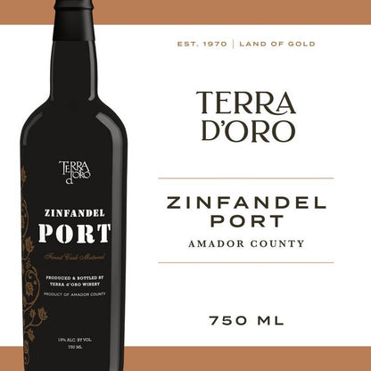 Terra d'Oro Zinfandel Port 750ml