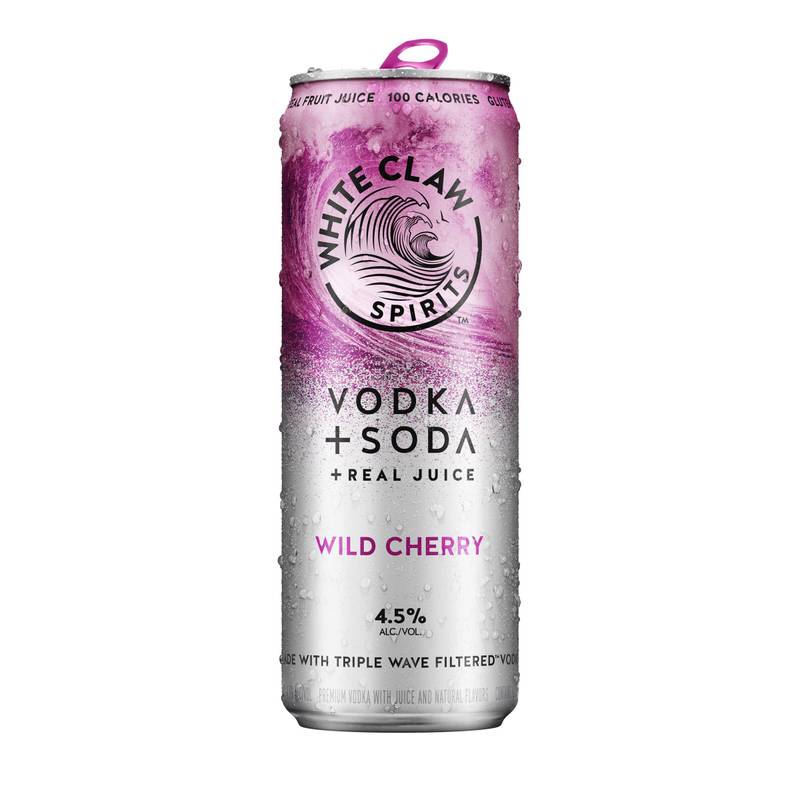White Claw Vodka + Soda Wild Cherry 4pk 12oz Can 4.5% ABV