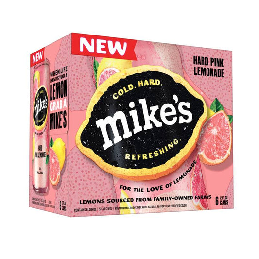 Mike's Hard Pink Lemonade 6pk 12oz Can