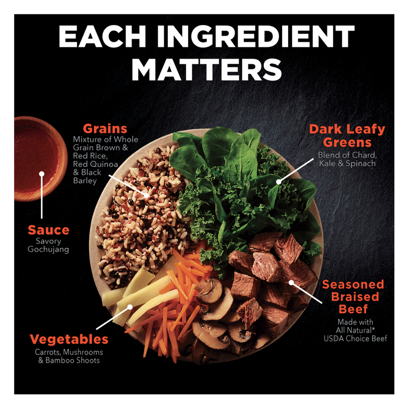 Healthy Choice Frozen Power Bowls Korean-Inspired Beef Meal 9.5oz