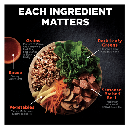 Healthy Choice Frozen Power Bowls Korean-Inspired Beef Meal 9.5oz