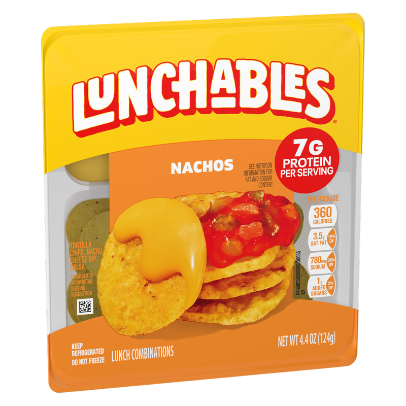 Lunchables Nachos with Cheese Dip and Salsa - 4.4oz