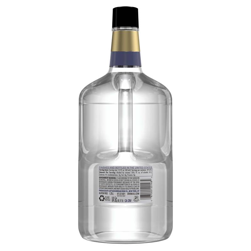 Captain Morgan Silver Spiced Rum 1.75L (70 proof)