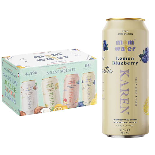 Mom Water Mom Squad Variety Pack 8pk 355ml Can 4.5% ABV