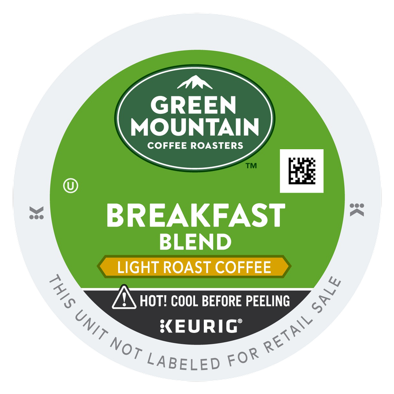Green Mountain Coffee Breakfast Blend K-Cups 10ct Box