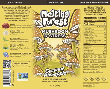 Melting Forest Coconut Pineapple De-Stress 12oz Can