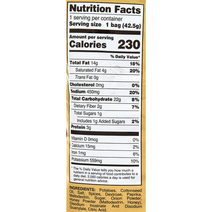 Utz Crab Potato Chips 1.5oz