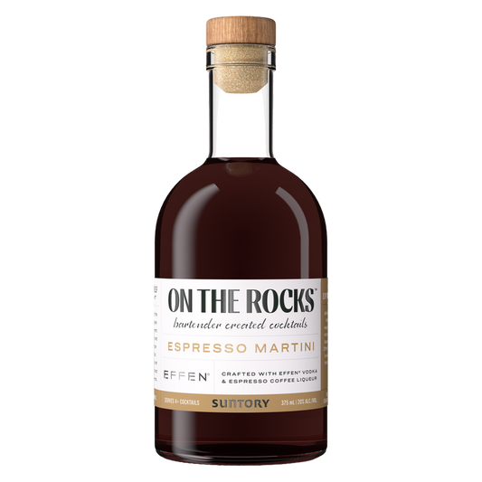 On the Rocks EFFEN Espresso Martini 375ml (40 Proof)