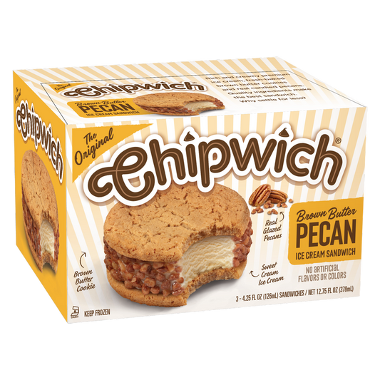 Chipwich Brown Butter Pecan 3ct