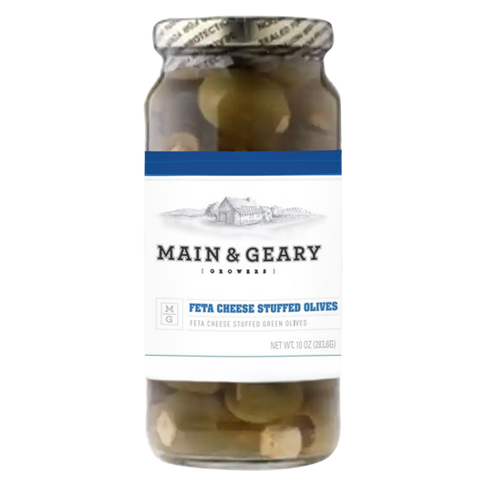 Main & Geary Feta Olives 10oz