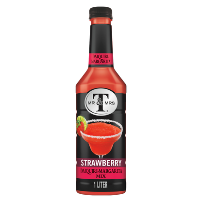 Mr & Mrs T Strawberry Daiquiri-Margarita Mix 1 L