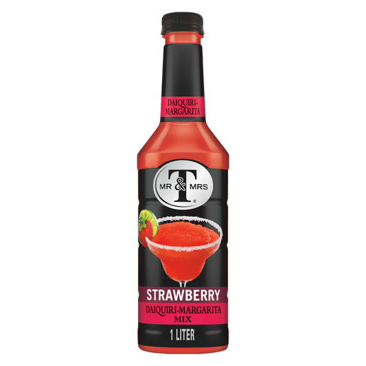 Mr & Mrs T Strawberry Daiquiri-Margarita Mix 1 L