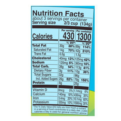 Ben & Jerry's Topped PB Over the Top Ice Cream Pint