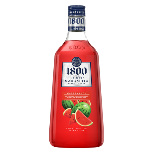 1800 The Ultimate Margarita Watermelon Ready to Drink Cocktail 1.75L 9.95% ABV