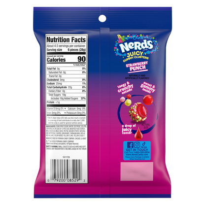 Nerds Juicy Gummy Cluster, 4.5oz
