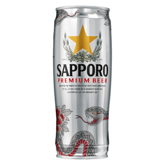 Sapporo Single 22oz Can 4.9% ABV