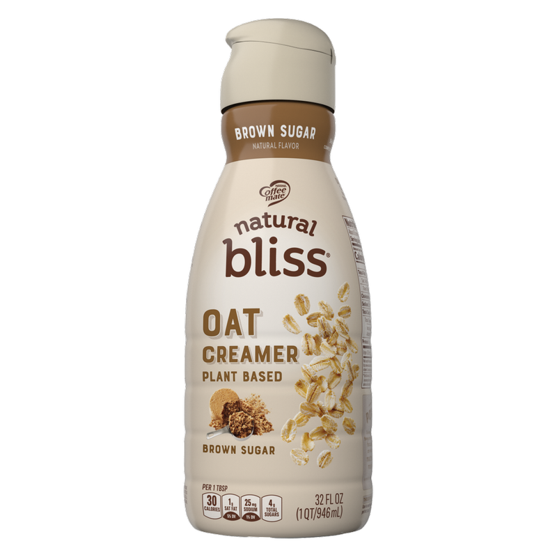 Coffee mate Natural Bliss Brown Sugar Oat Milk Creamer 32oz