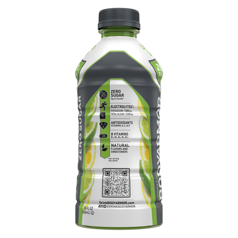 Bodyarmor Zero Lemon Lime 28oz Btl