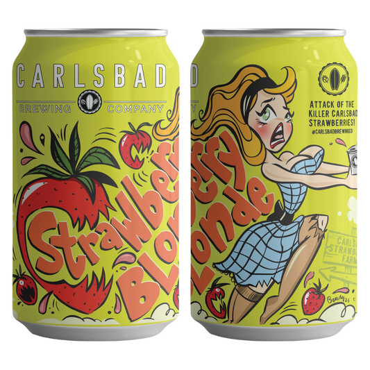 Carlsbad Brewing Co. Strawberry Blonde 4pk 16oz Can