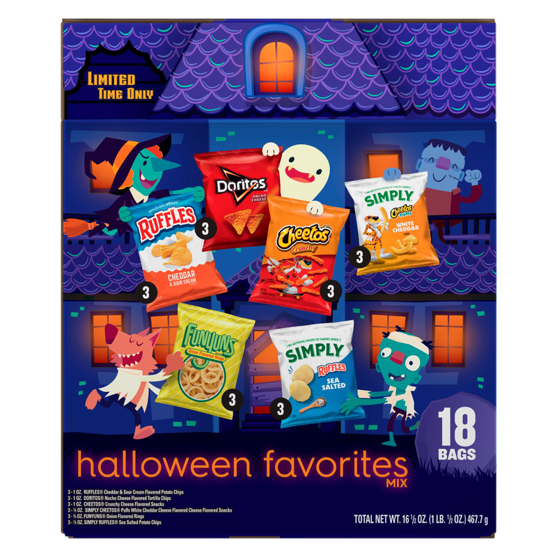 Frito Lay Snacks Variety Pack Halloween Favorites Mix 18ct