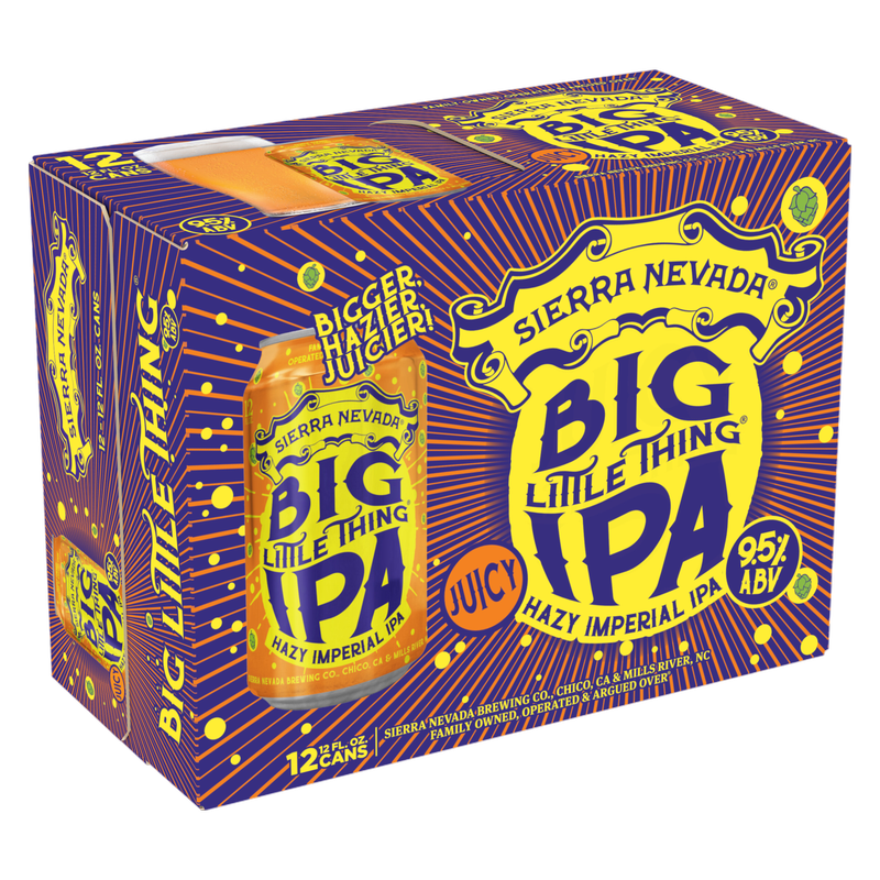 Sierra Nevada Brewing Co. Big Little Thing Imperial IPA 12pk 12oz Can 9% ABV