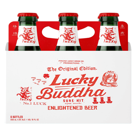 Lucky Buddha 6pk 11.2oz