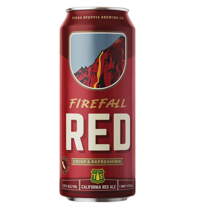 Tioga-Sequoia Brewing Firefall Red Ale 6pk 16oz Can