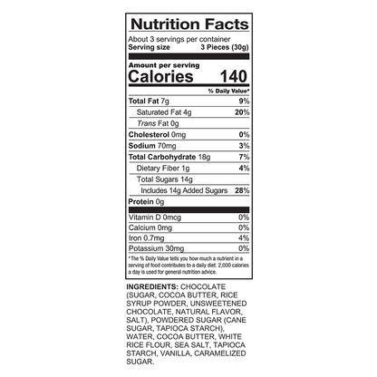 Free 2 B Mini Sea Salt Caramel Cups 3.5oz