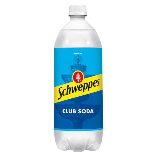 Schweppes Club Soda 1L Btl
