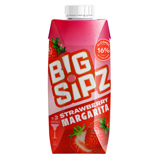 Big Sipz Strawberry Margarita 330ml 16% ABV