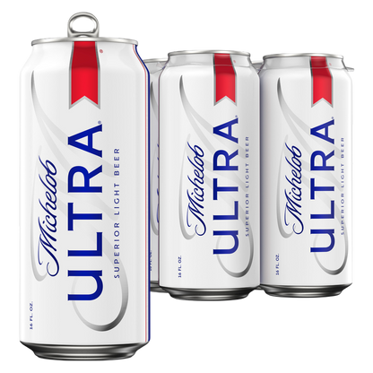 Michelob Ultra 4pk 16oz Can 4.2% ABV