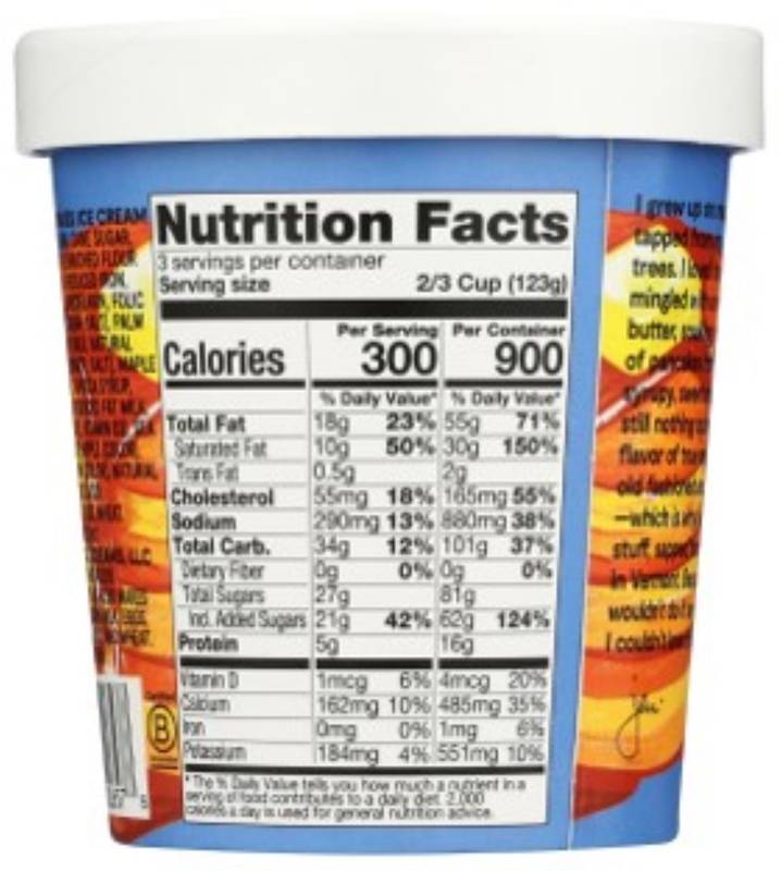 Jeni's Maple Soaked Pancakes Ice Cream Pint