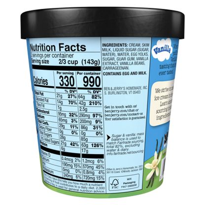 Ben & Jerry's Vanilla Pint