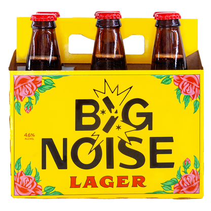 Big Noise Lager 6pk 12oz Btl 4.6 ABV%