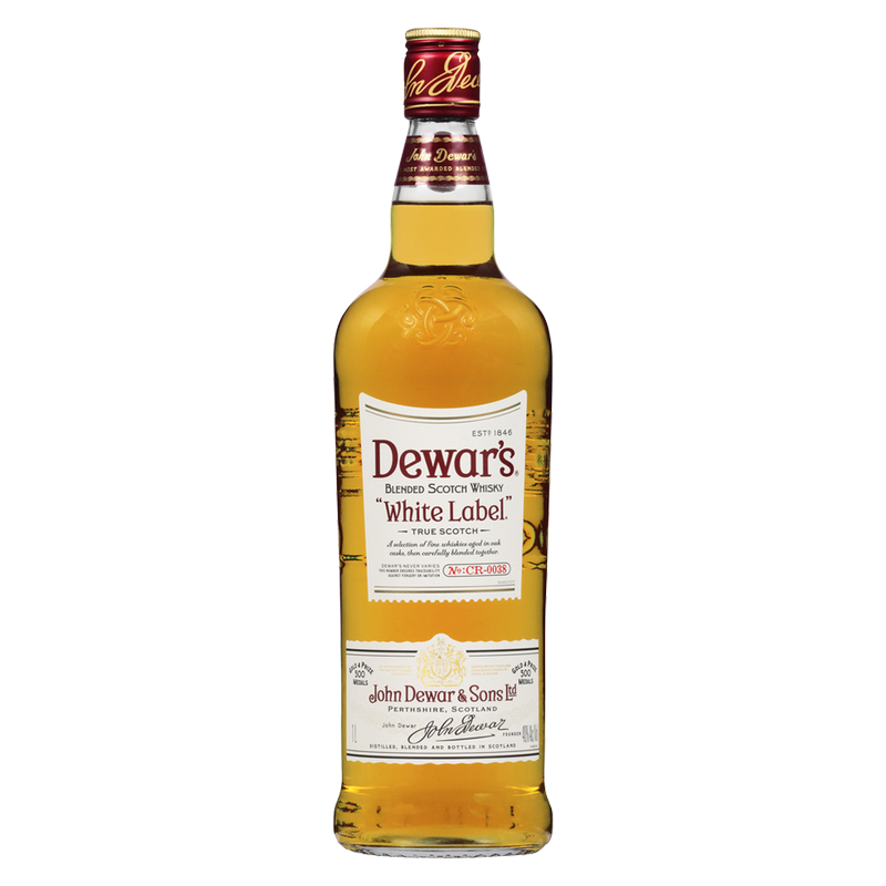 Dewar's Blended Scotch Whisky 1L (80 Proof)