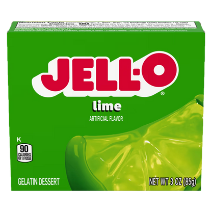 Jell-O Lime Gelatin, 3oz.