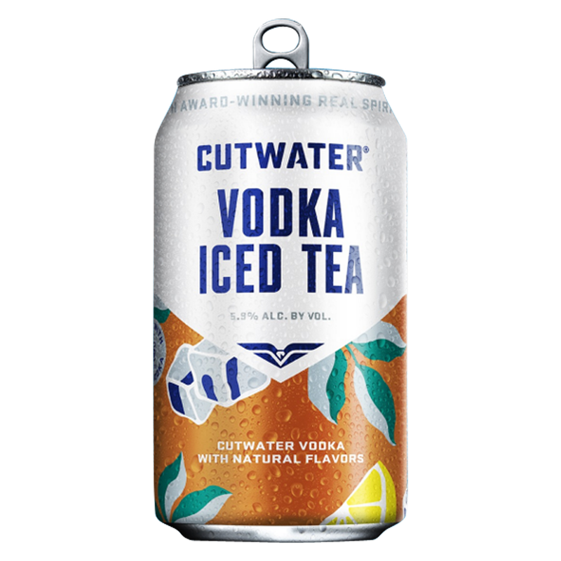 Cutwater Vodka Iced Tea 4pk 12oz Cans