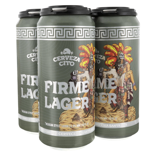 Cerveza Cito Firme Lager 4pk 16oz Can