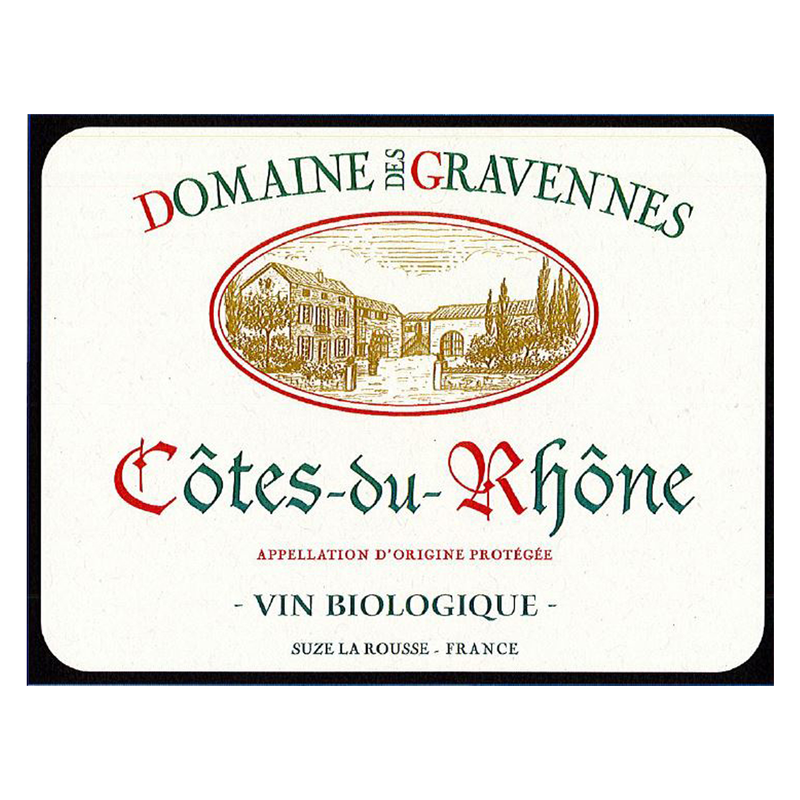 Gravennes Cote du Rhone 2021 750ml