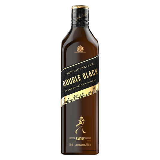 Johnnie Walker Double Black Label Blended Scotch Whisky, 750 mL