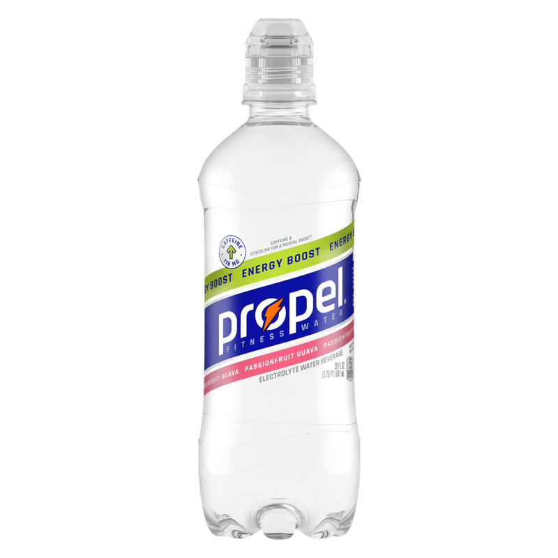 Propel Energy Boost Passionfruit Guava 20oz Btl