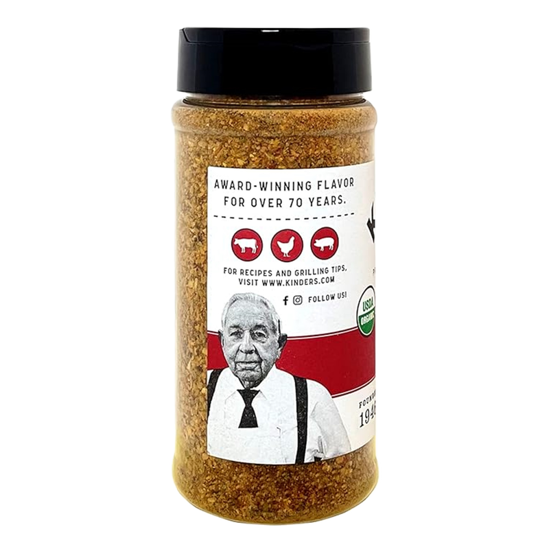 Kinder's Organic Steak Seasoning, 3.5oz.