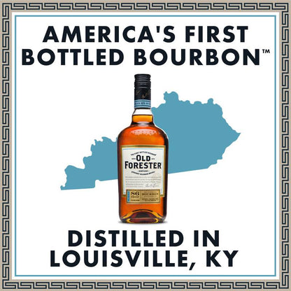 Old Forester 86 Proof Kentucky Straight Bourbon Whisky, 1.75 L