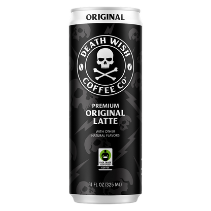 Death Wish Coffee Fair Trade Original Latte 11oz Can