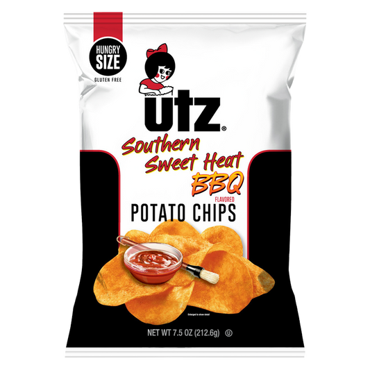 Utz Potato Chips Southern Sweet Heat 7.5oz