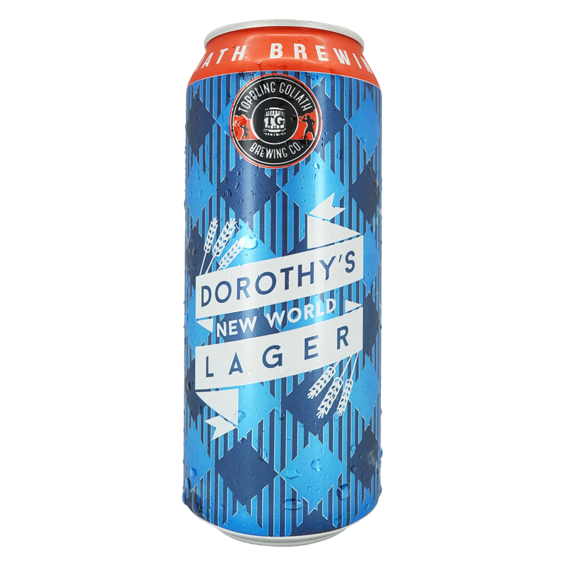 Toppling Goliath Dorothy's New World Lager 4pk 16oz Can 5.5% ABV