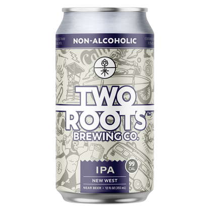 Two Roots Brewing New West IPA Non-Alcoholic 6pk 12oz Can