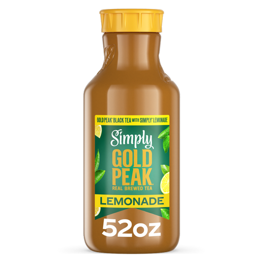 Simply Gold Peak + Lemonade 52oz Btl