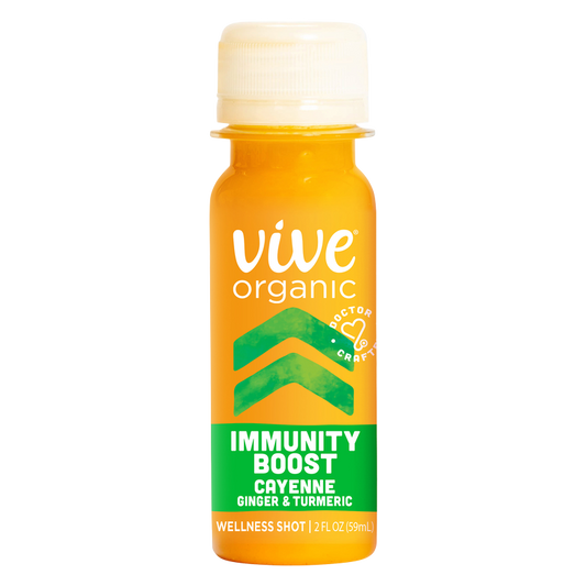 Vive Organic Immunity Boost Cayenne, Ginger & Turmeric Shot 2oz Btl