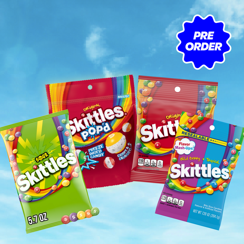 PRE-ORDER The SKITTLES Variety Big Game Bundle
